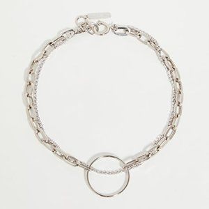 JUSTINE CLENQUET Silver Lina Choker